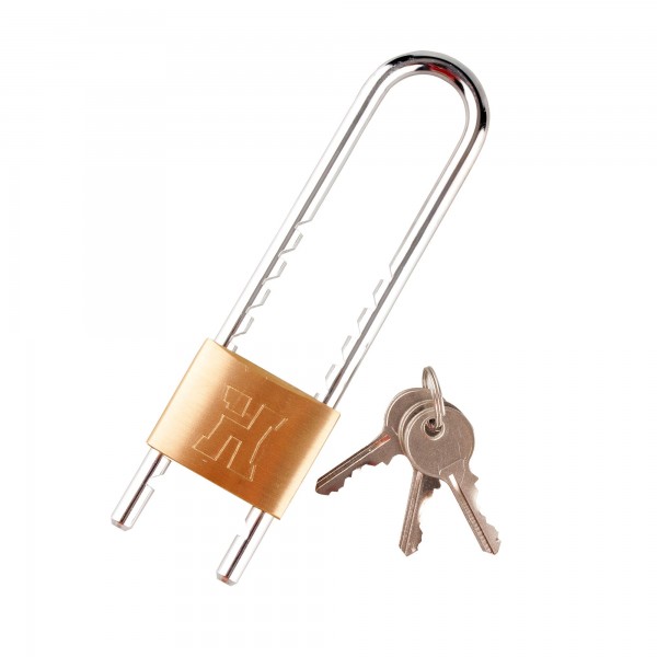 Candado laton arco regulable 50mm. 