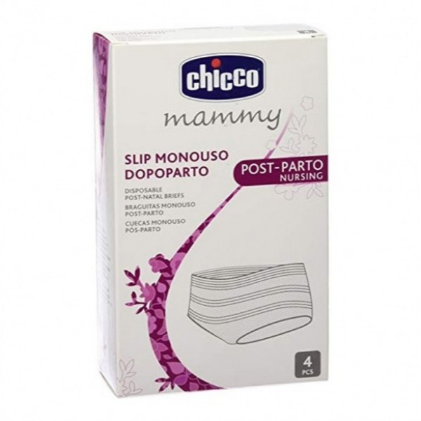 Chicco Mammy 4 Braguitas Monouso Postparto Talla