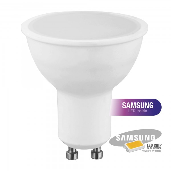 Bomb.led samsung dicroica 120ºgu10  8w.c (caja de 10 unidades)