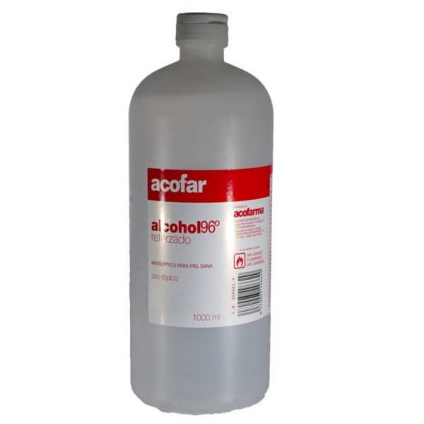 Acofar Alcohol Etílico 96º Reforzado Antiséptico 1L