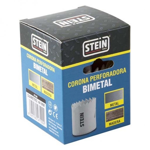 Corona stein perforadora bimetal 40 mm.
