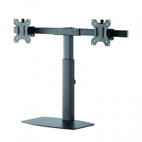 Tooq db1727tn-b soporte monitor mesa 2brazos 17-27