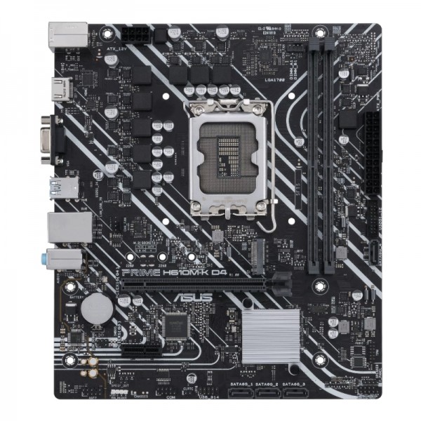 Asus placa base prime h610m-k d4  matx lga1700