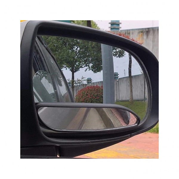 Espejo de Angulo Muerto Ajustable De Punto Ciego Para coche y Furgonetas