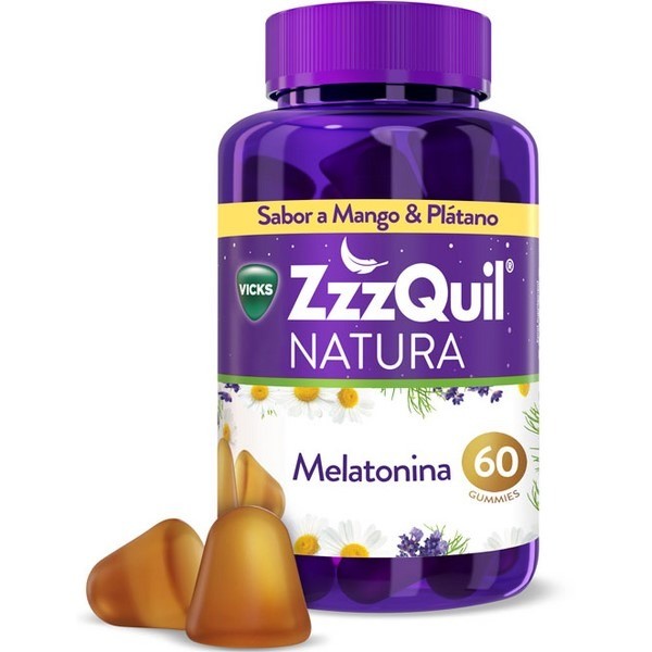 Zzzquil Melatonina Mango Platano 60 Gominolas
