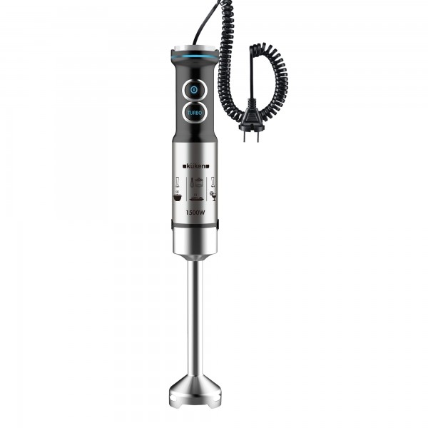 Batidora brazo 1500w. c/vaso kuken