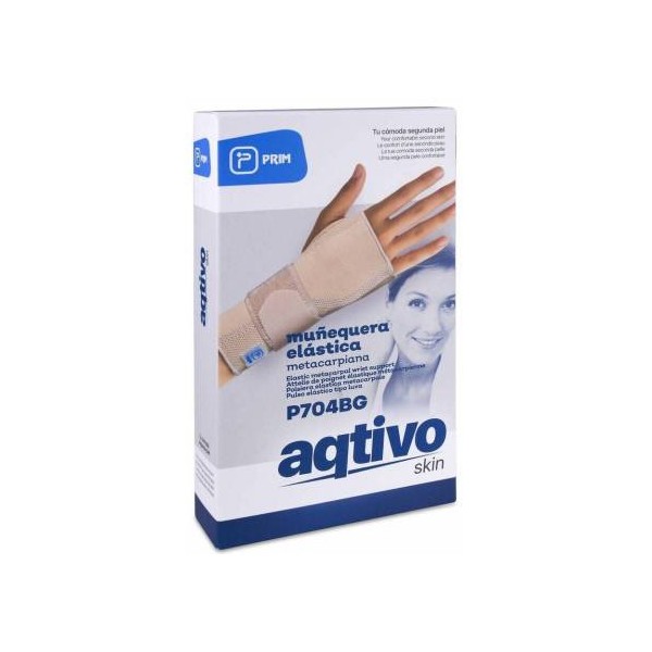 Prim Aqtivo Skin Muñequera Metacarpiana Elástica Talla m