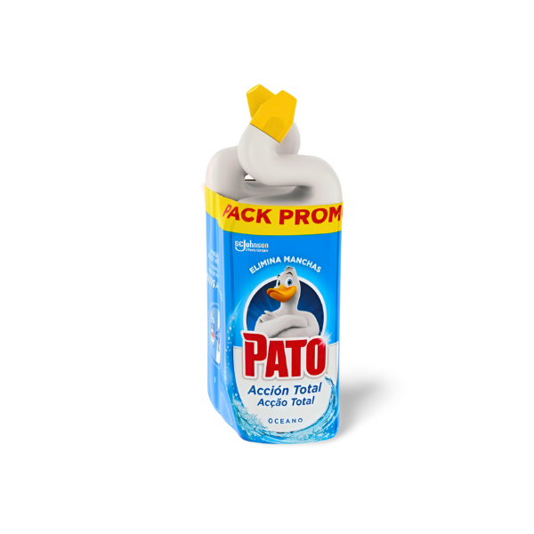 Pato WC Accion Total limpia inodoros Océano 2x750ml PROMO