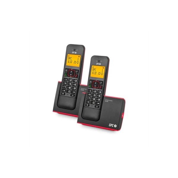 Spc 7292rc2 telefono dect blade id ag50 rojo duo