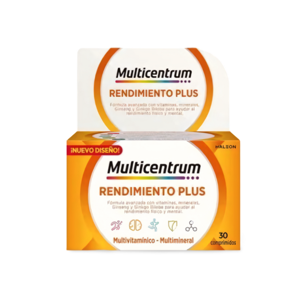 Multicentrum Plus Ginseng y Ginkgo 30 Comprimido
