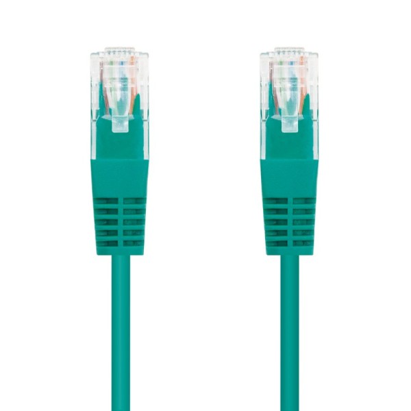 Nanocable latiguillo rj45 cat. 6 utp 0.5 m verde