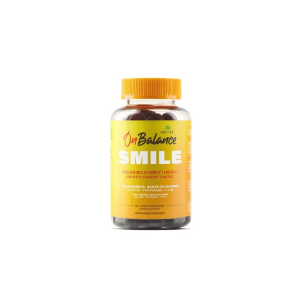 Aquilea Onbalance Smile 60 Caramelos de Goma Sabor Cítrico