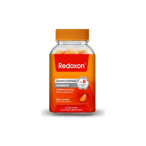 Redoxon Advance Defensas Gummies 60 Caramelos de Goma Sabor Naranja