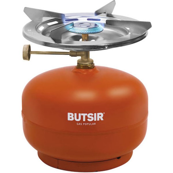 Fogón de camping destroyer botella naranja ø23 x 7cm