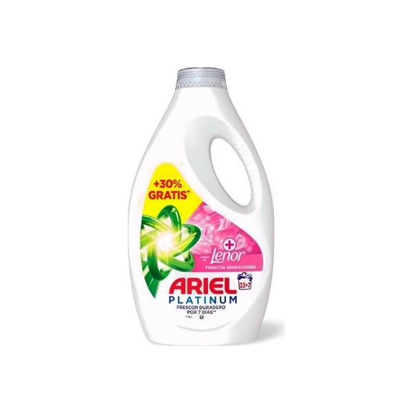 Ariel detergente frescor sensaciones toque lenor 23 + 7 lavados