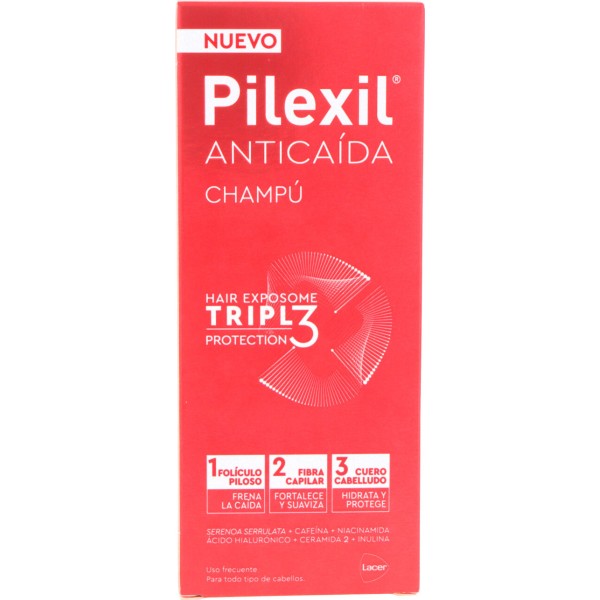 Pilexil Anticaida Champú Triple 275ml