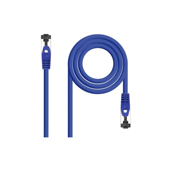 Nanocable cable red cat. 8.1 2ghz sstp azul 0,25m