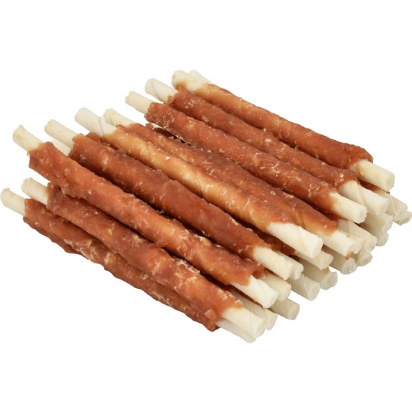 Snack nyc farm, palitos con pollo de 12,5 cm para perros, bolsa 500 g